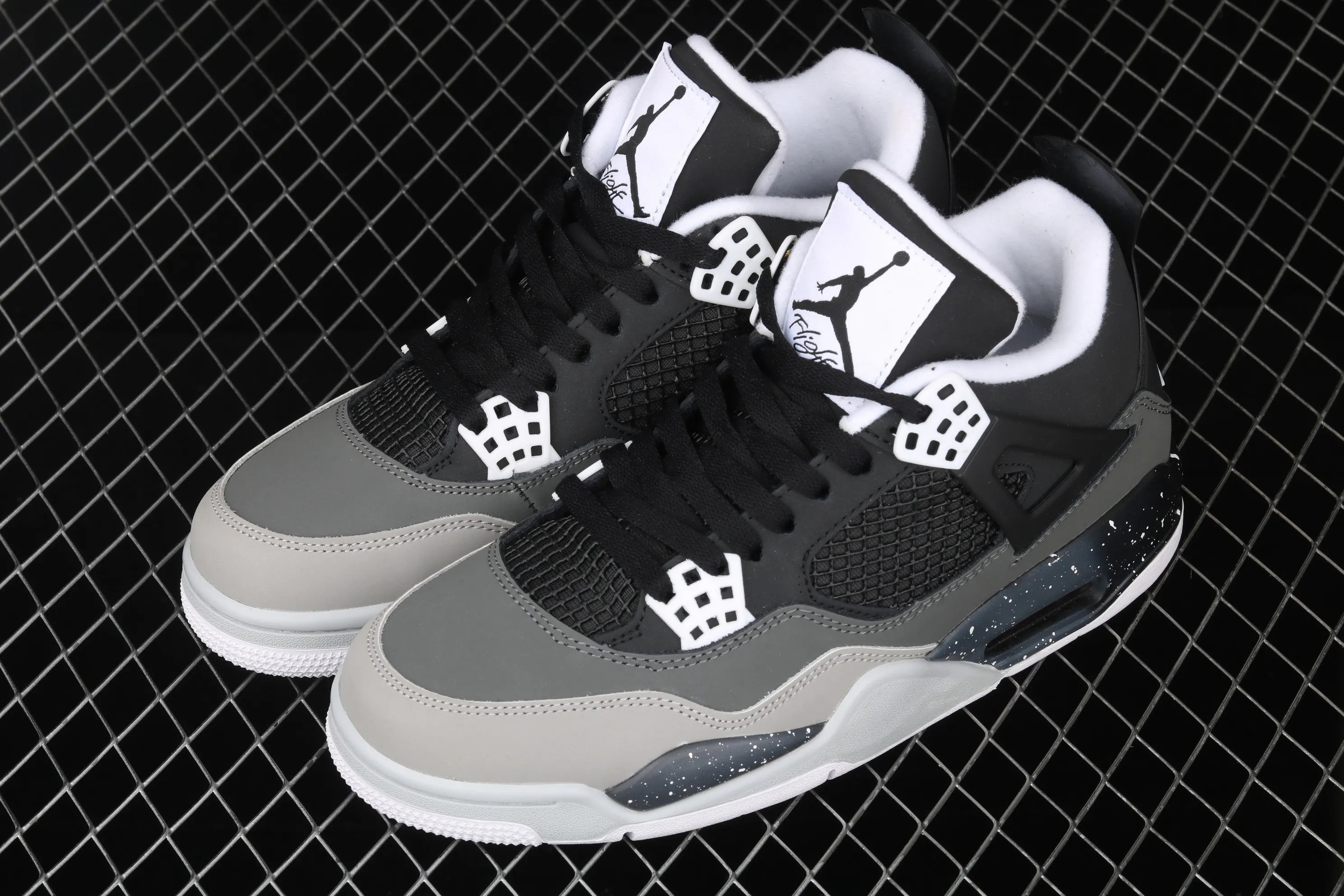 All categories Air Jordan Jordan series basketball shoes Air Jordan 4 G version Air Jordan 4 Georgetown Fear Pack AJ4 Joe 4 "Fear Oreo" retro casual sports culture basketball shoes 626969-030